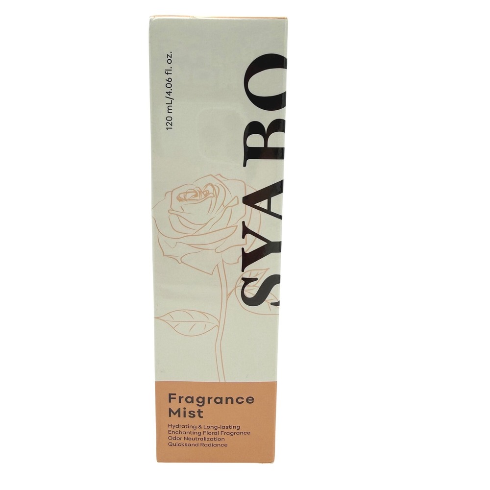 Syabo Fragrance Mist 120mL 4.06oz Enchanting Floral Hydrating Body Spray New NIB